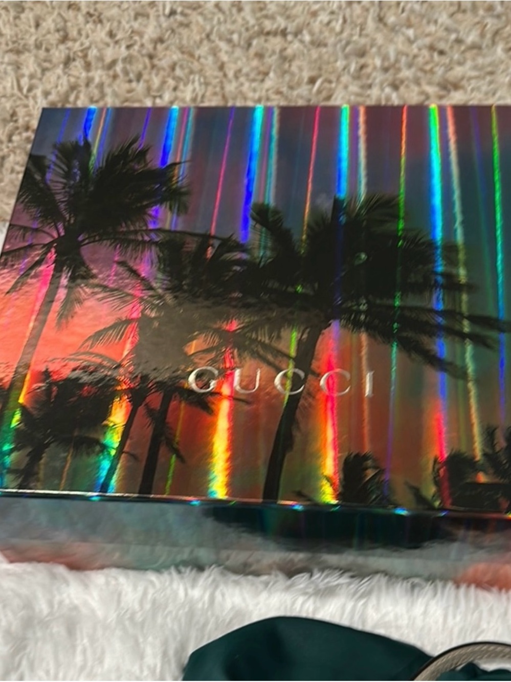 Gucci Floral GG Supreme Canvas Small Shoulder Bag — Multicolor - Picture 10 of 13